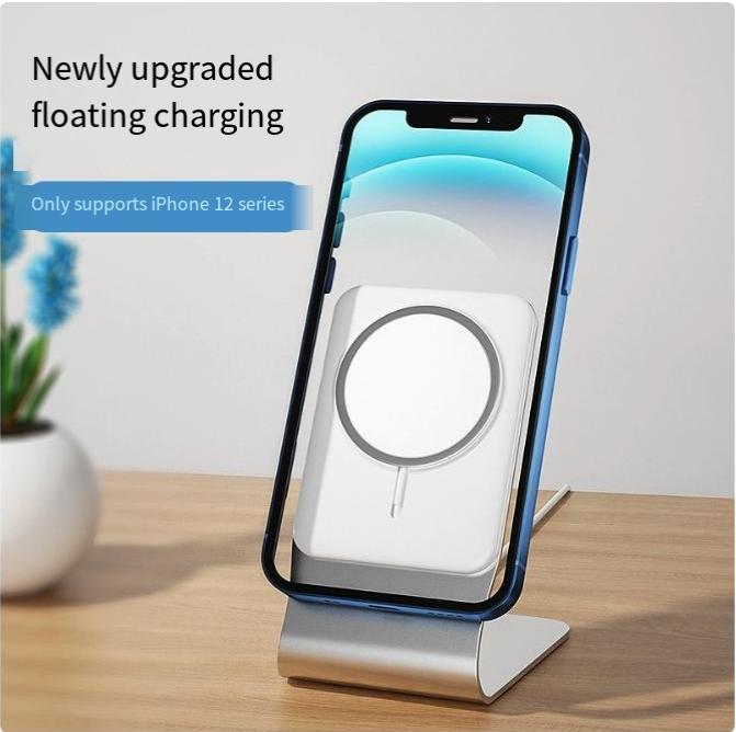 Wireless Charging Desktop Stand — Qi Compatible Phone Holder